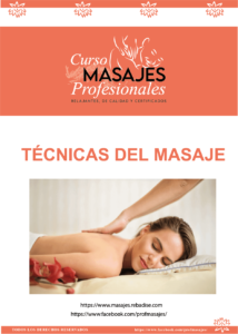 E book Tecnicas del Masaje