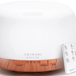 Aromaterapia difusor de 7 colores no ruido, niebla asakuki
